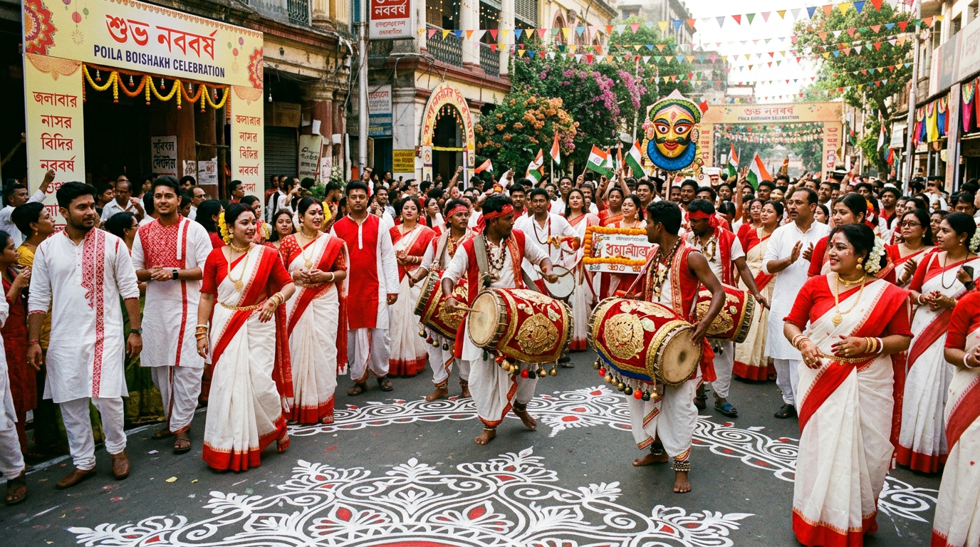 Poila Boishakh 2026 — Bengali New Year in CR Park